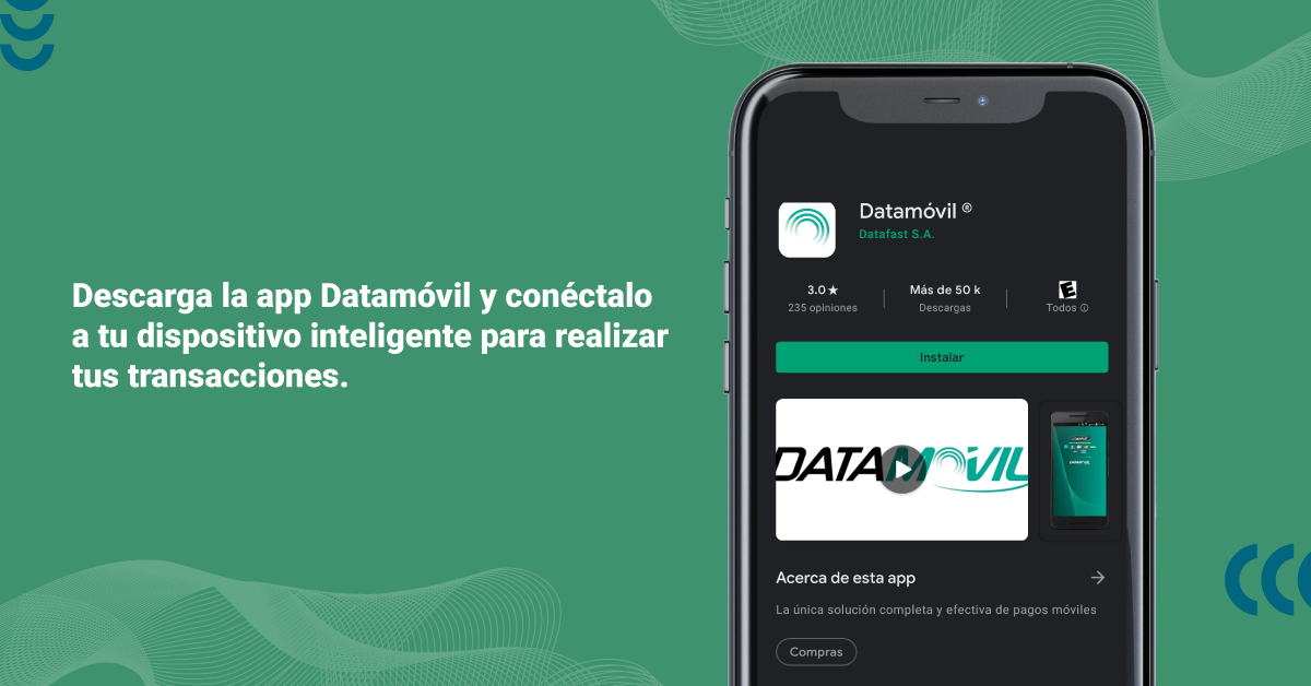 Cobrar con tarjetas desde un dispositivo móvil 2 - Datafast